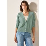 Cecil Cardigan mit Struktur und Knopfleiste
