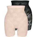 Sassa Miederhose (2er Pack) mit Spitzeneinsatz