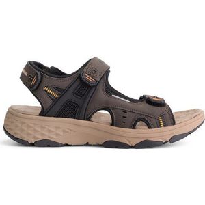 Travelin' Travelin' Brusdal Men Dark brown 43 Outdoorsandale