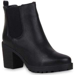 VAN HILL 77276 Chelseaboots mit einer profilierten Laufsohle in hochwertiger Wildlederoptik