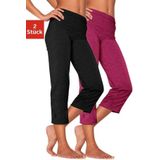 vivance active Caprihose (2er-Pack) mit Gummibund, Loungewear