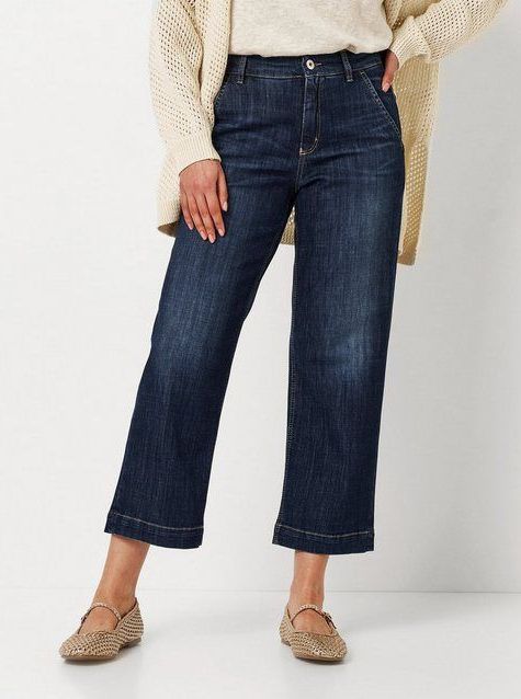 TONI Weite Jeans Liv Culotte Culotte mit Stretch