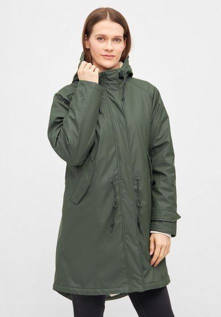 Derbe Regenmantel Tidaholm Wasserabweisend, winddicht, Teddylining, nachhaltig