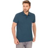 Trigema Poloshirt TRIGEMA Slim Fit Poloshirt aus DELUXE-Piqué (1-tlg)