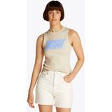 Tommy Jeans Tanktop TJW SLIM SH TJ BUBBLE TANK mit Logodruck