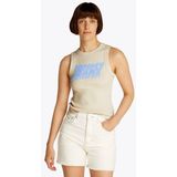Tommy Jeans Tanktop TJW SLIM SH TJ BUBBLE TANK mit Logodruck