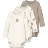 Name It Body NBNBODY 3P LS JET STREAM BEAR NOOS (Packung, 3-tlg)