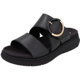 Remonte Pantolette, Keilabsatz, Sommerschuh, Bequemschuh mit Klettverschluss