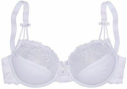 Nuance Bügel-BH mit Stickereispitze, Dessous