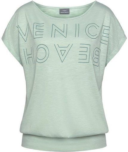 Venice Beach Rundhalsshirt mit Logoprint, T-Shirt, sommerlich-sportlicher Look