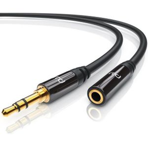 Primewire Audio-Kabel, AUX, 3,5-mm-Klinke (1000 cm), HiFi Audio Klinkenkabel / Verlängerungskabel - 10m