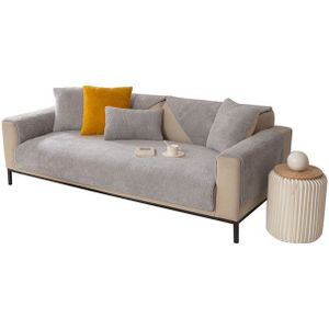 NUODWELL Sofahusse Sofabezug 1 2 3 4-Sitzer,Sofa überwurfdecke mit Rutschfester Unterlage