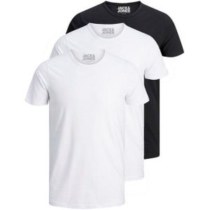 Jack & Jones T-Shirt Basic O-Neck (3-tlg., 3er Pack) etwas länger geschnitten, nicht zu kurz