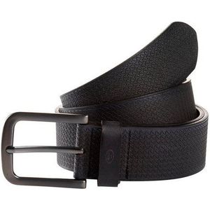TOM TAILOR Ledergürtel TTARTHUR 4 cm breit, Herrengürtel, Jeans und Casual, geprägt