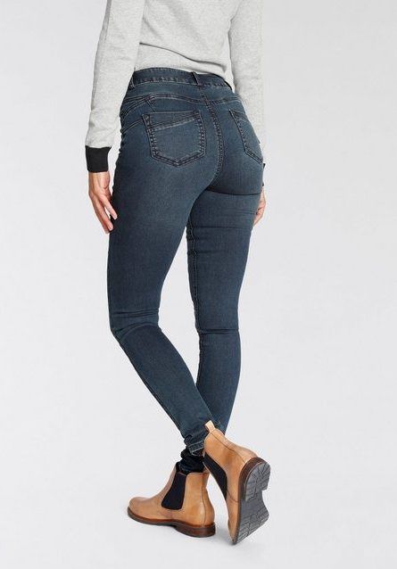 Arizona Skinny-fit-Jeans Ultra Stretch skinny-fit, betonte Taille, shaping-Effekt, high Waist