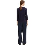 TOM TAILOR 3/4-Arm-Shirt (Packung, 2-tlg., 2er-Pack) im Doppel - immer Ringel + uni