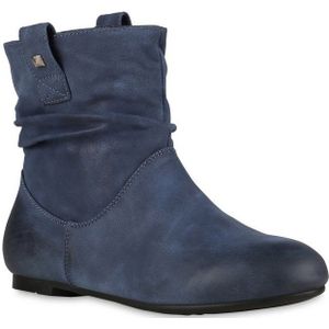VAN HILL 811678 Schlupfboots mit Nietenverzierung