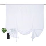 Home affaire Gardine Lulu, Stangendurchzug (1 St), transparent, Voile, transparent, Voile mit Stickerei
