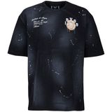 19V69 ITALIA T-Shirt MAURO LION Oversize mit großem Backprint