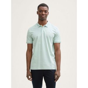 TOM TAILOR Denim Poloshirt Piqué Poloshirt aus Baumwolle