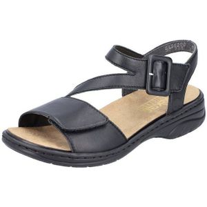 Rieker Sandale, Sommerschuh, Sandalette, Klettschuh, mit Klettverschluss