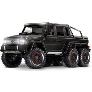 Traxxas Modellbausatz Traxxas TRAXXAS TRX-6 MB G63 AMG 6x6 schwarz 1/10 Crawler RTR