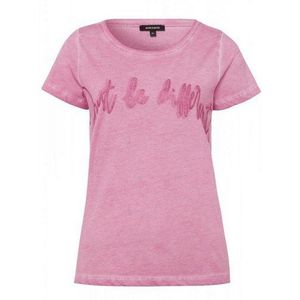 MORE&MORE T-Shirt sleeve Pink Glitzerschrift