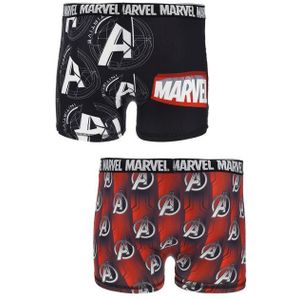 MARVEL Boxershorts 2 Stück Avengers Herren-Boxershorts (S) (2-St)