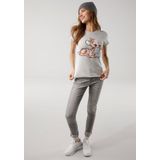KangaROOS T-Shirt Kurzarm, sehr figurbetonte Passform, aus Baumwolle