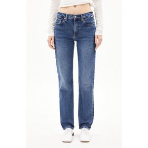 Armedangels Straight-Jeans CARENAA Damen (Comfort-Stretch, 1-tlg., Slim Fit) atmospheric