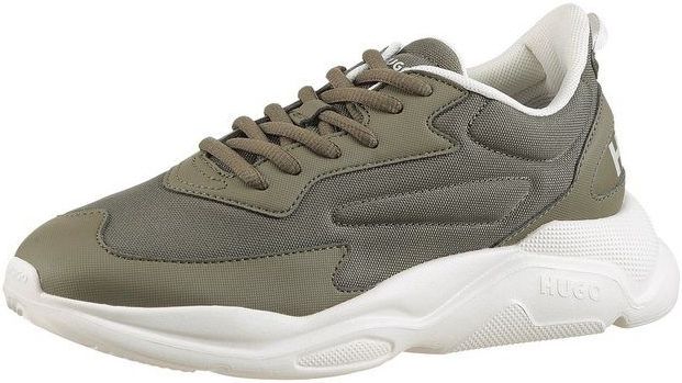 HUGO Leon Runn Sneaker, Halbschuh, Freizeitschuh, Schnürschuh, Logoschriftzug an der Ferse