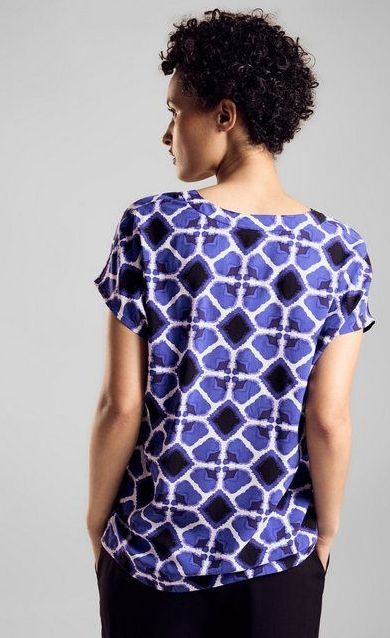 STREET ONE Blusentop mit All-Over Print