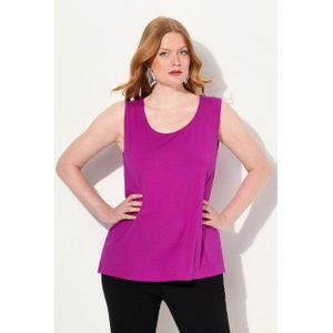Ulla Popken Longtop Top Rundhals Classic Stretch breite Träger