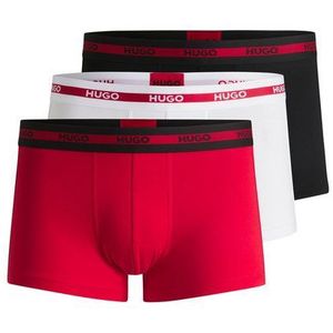 HUGO Trunk TRIPLET (Packung, 3-St., Im Dreierpack) mit Logoschriftzug