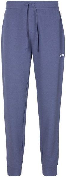 BOSS Pyjamahose Waffle Pants Cuff mit Logostickerei