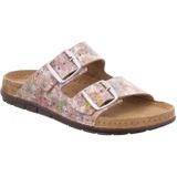 Rohde RODIGO Pantolette Sommerschuh, Hausschuh, Schlappen, Strandschuh mit zwei Schnallen