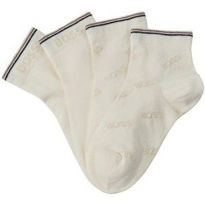 BOSS Socken 2P SH Logo CC W (Packung, 2-Paar, 2er Pack) mit Kontraststreifen