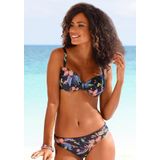 LASCANA Bügel-Bikini-Top Malia, mit tropischem Print
