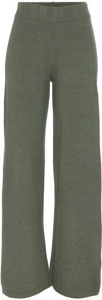 LASCANA Strickhose mit Rippbündchen, Loungewear