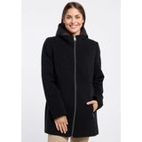 Barbara Lebek Wolljacke mit Kapuze