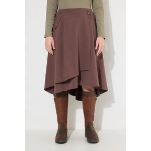 Ulla Popken Midirock Sweatrock Wickelrock Taschen Biobaumwolle