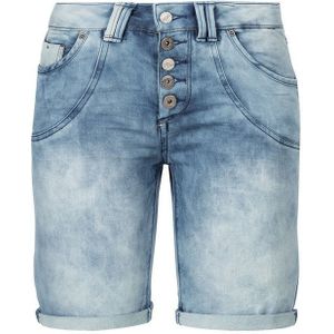 SUBLEVEL Shorts Damen Bermudas kurze Hose Baumwolle Jeans Sommer Chino Stoff