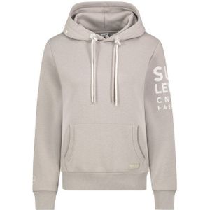 SUBLEVEL Hoodie mit Kängurutasche und Logo-Print (1-tlg) Sweat Hoodie