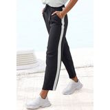 Vivance Schlupfhose mit sportlichen Kontraststreifen