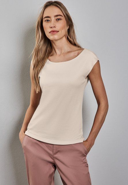 STREET ONE T-Shirt im soften Baumwoll-Mix