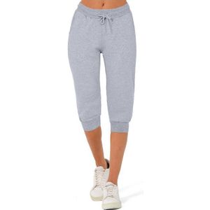 S&S Jogginghose Jogginghose 3/4-Hose Damen Sporthose, Caprihose, Kkurze Hose, Bequeme Sporthose mit Kordelzug