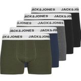 Jack & Jones Junior Trunk JACBASIC WHITE WB TRUNKS 5 PACK NOOS JNR