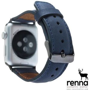 Renna Leather Smartwatch-Armband Apple Watch Band für Series 10 / Ultra/9/SE/8-1 Echtleder Armband