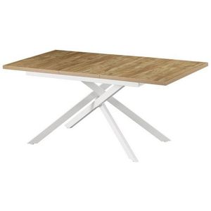 B&D home Esstisch Ausziehtisch BEA, X-Gestell, ausziehbar, 120-160cm, 4-6 Personen