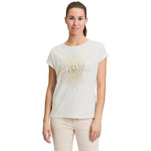 Cartoon Kurzarmshirt Cartoon Printshirt mit Ärmelaufschlag (1-tlg) Placement